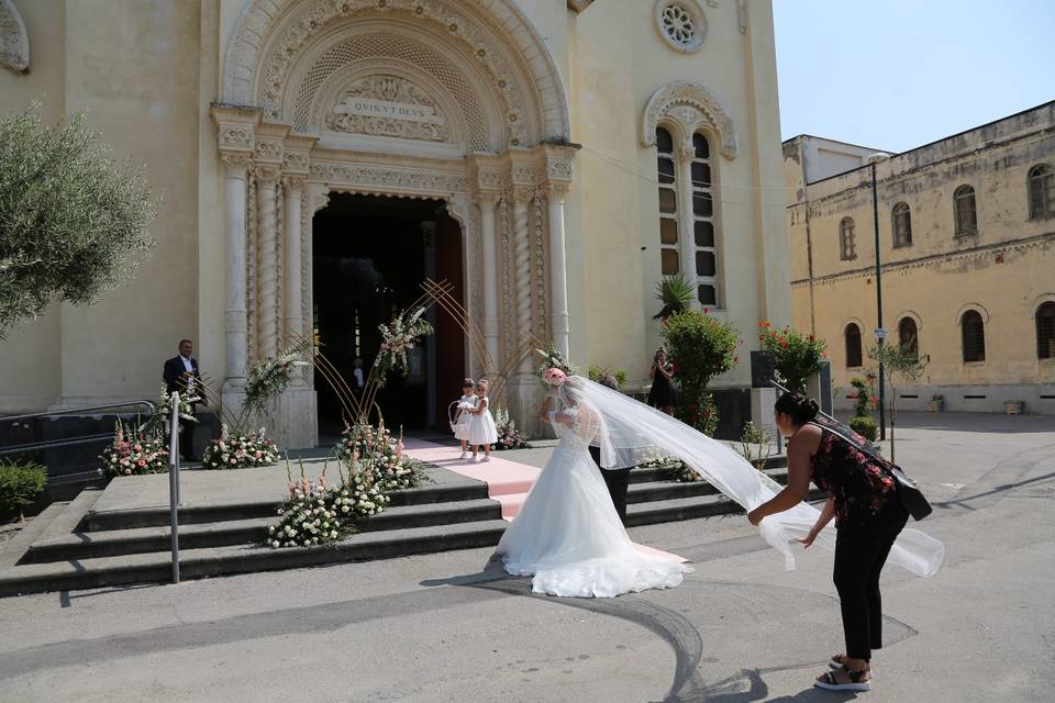 Sistemazione velo