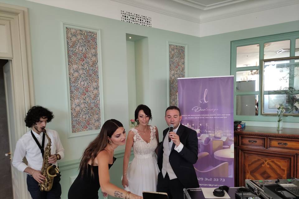 Musica-matrimonio Villa Andrea