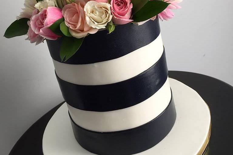 Torta black & white