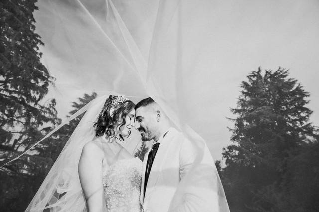 B&W per l'intimità della coppi