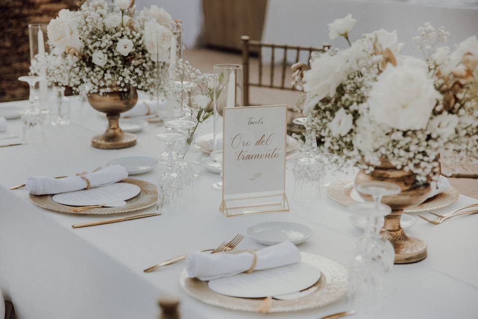 Bianco e oro