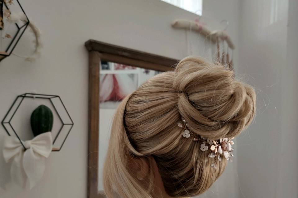 Chignon alto