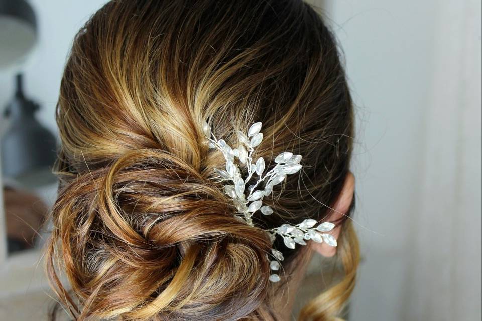 Chignon spettinato