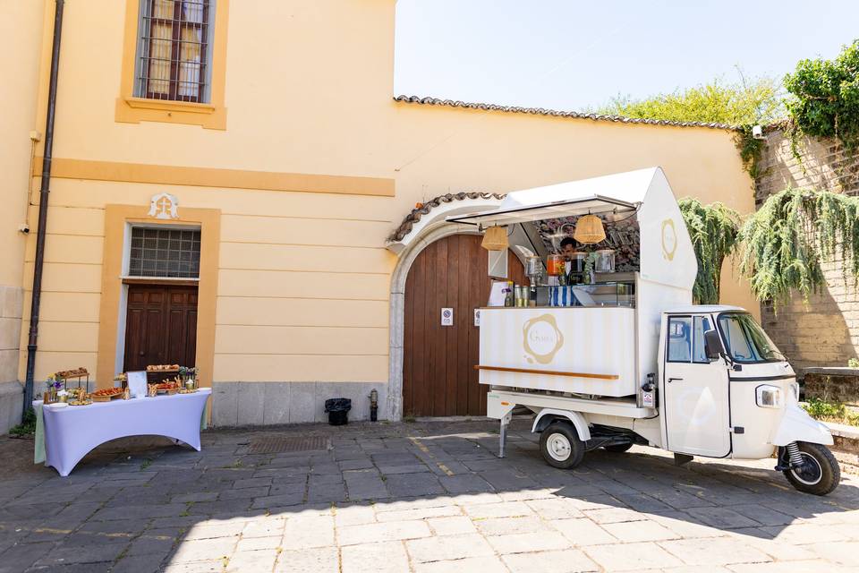 furgoncino e buffet