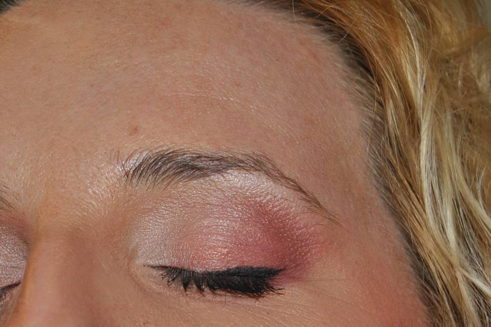 Trucco da sera metallizzato