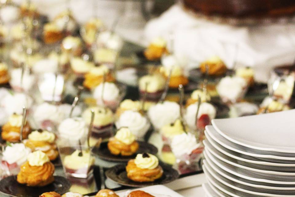 Dettaglio buffet dolci