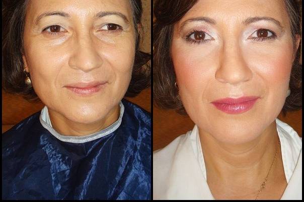Prima dopo - trucco cerimonia