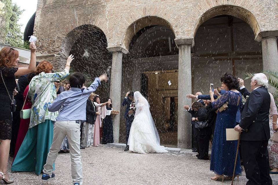 Uscita sposi