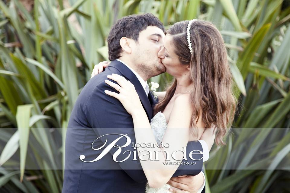 Wedding kiss