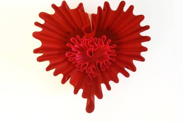 Cake topper cuore su misura