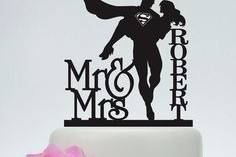 Cake topper superheroes (S.MAN