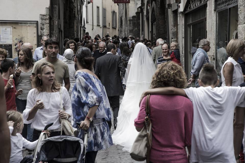 Strascichi da sposa....