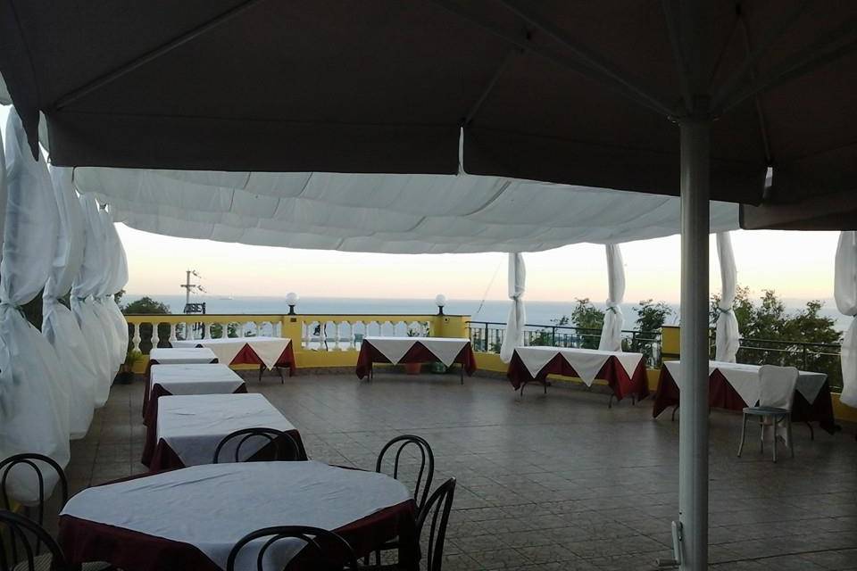 La terrazza vista mare