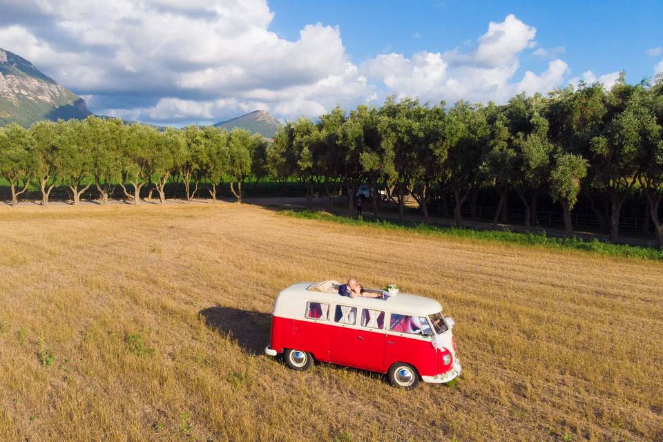 Volkswagen T1 rosso