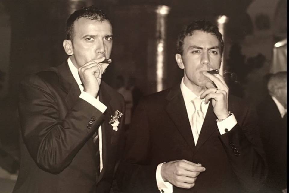 groom and best man