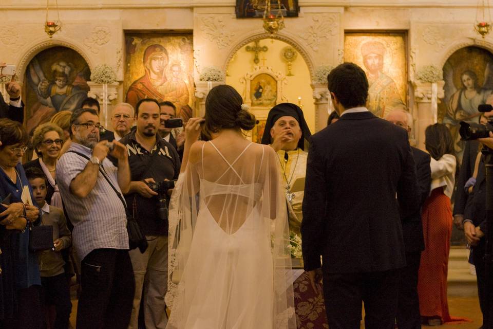 Matrimonio con rito bizantino