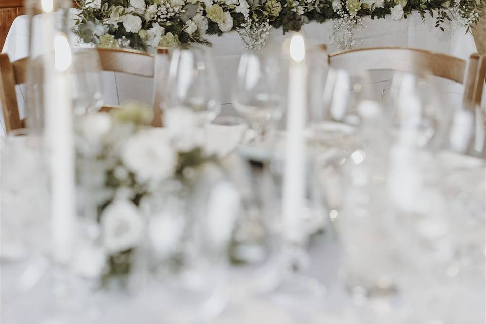 Elegant Sweetheart table
