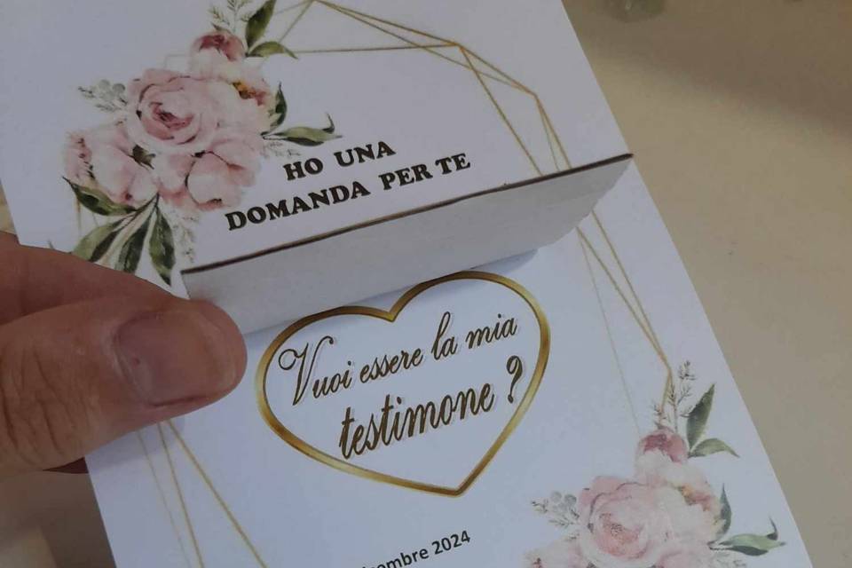 Biglietto richiesta testimone