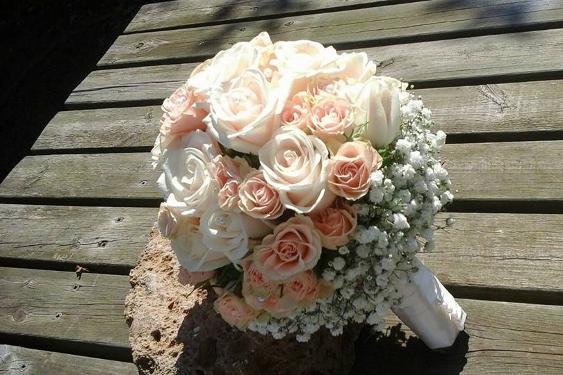 Bouquet da sposa romantico