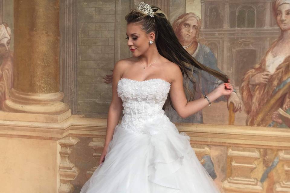 Look sposa finalizato. Vivian