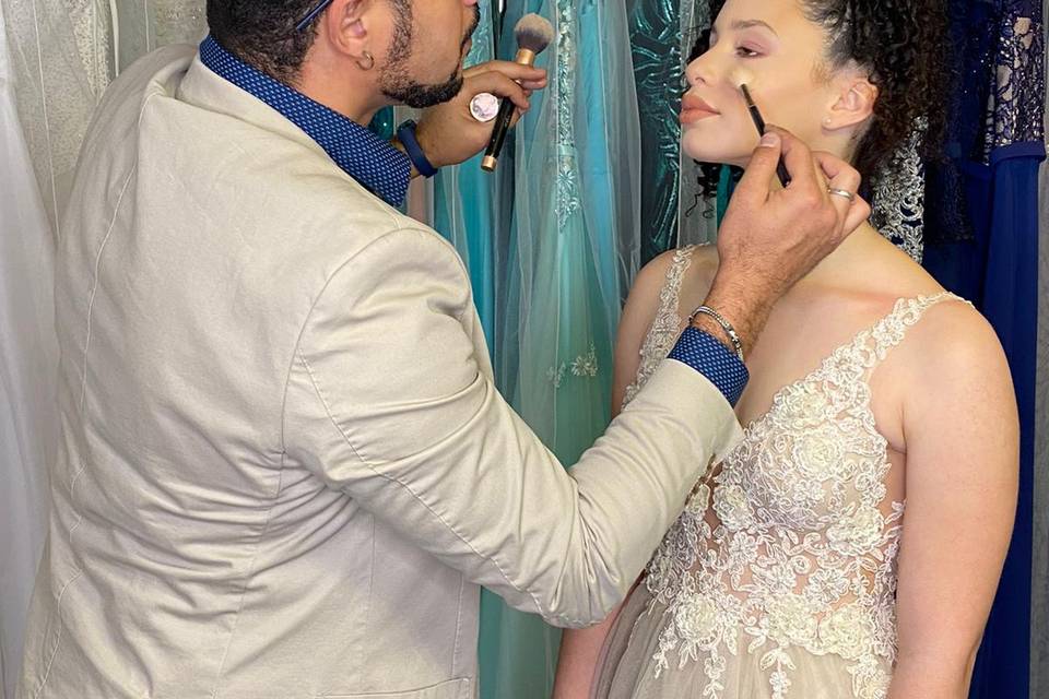 Makeup sposa - backstage