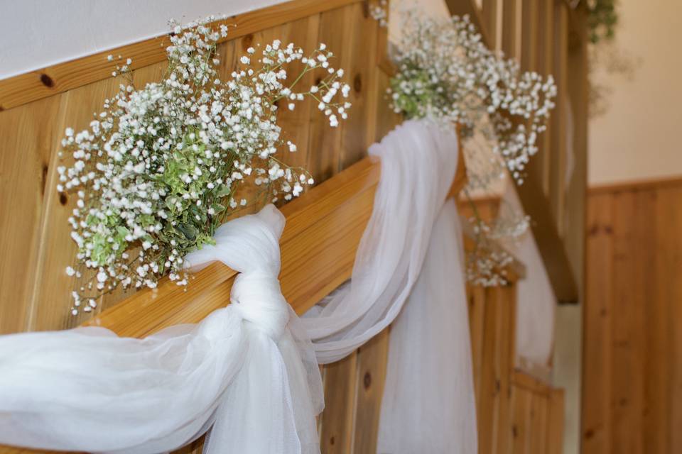 Decorazione casa sposa