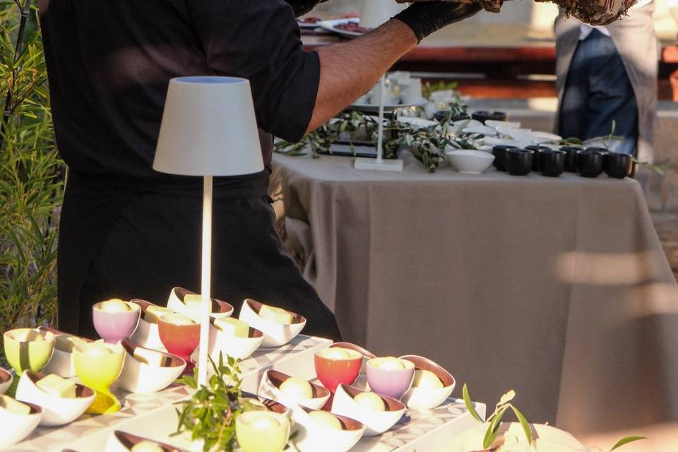 Catering food