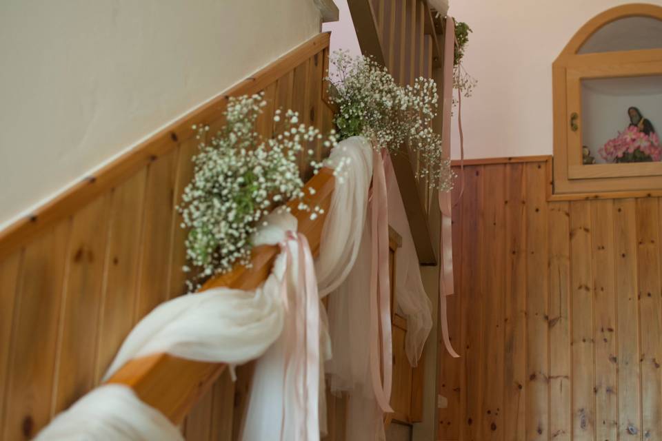 Decorazione casa sposa