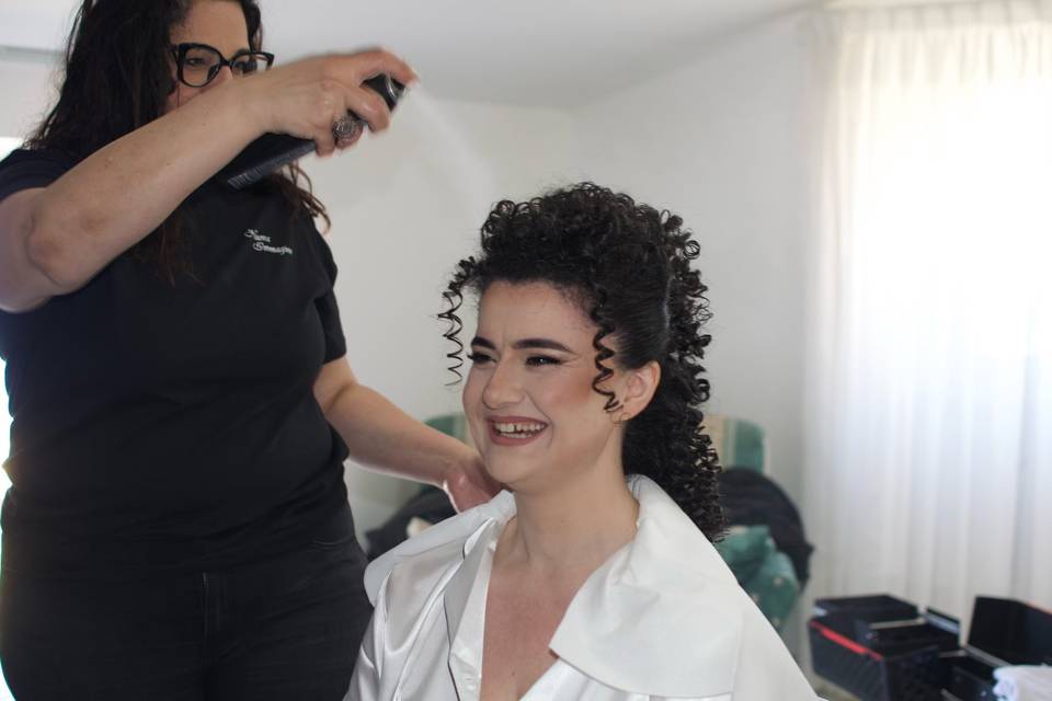 Preparazione sposa