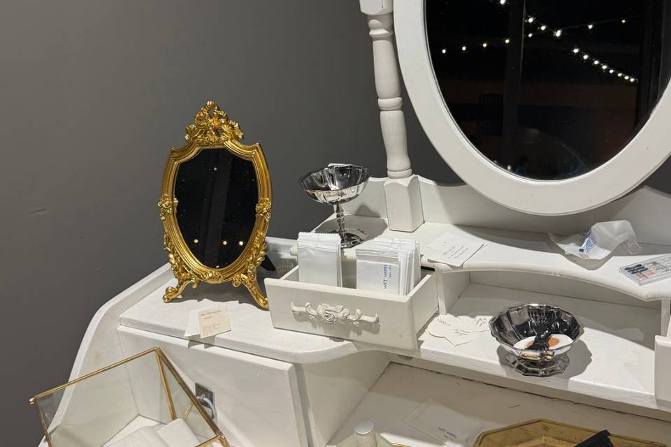 Beauty corner sposa