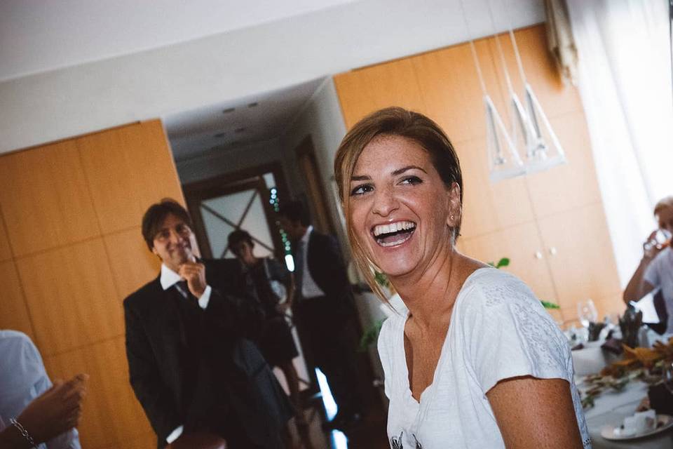 Il sorriso della sposa