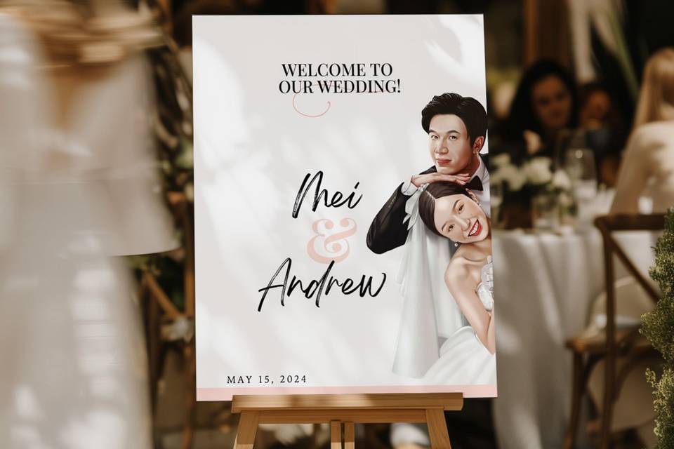 Wedding banner