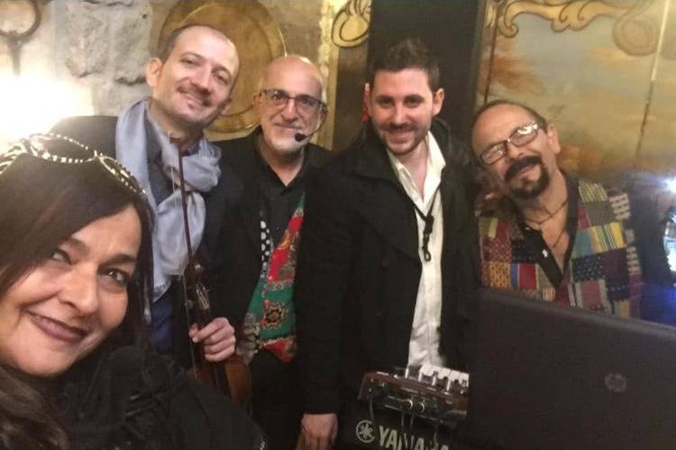 Quintetto live voce sax chitar