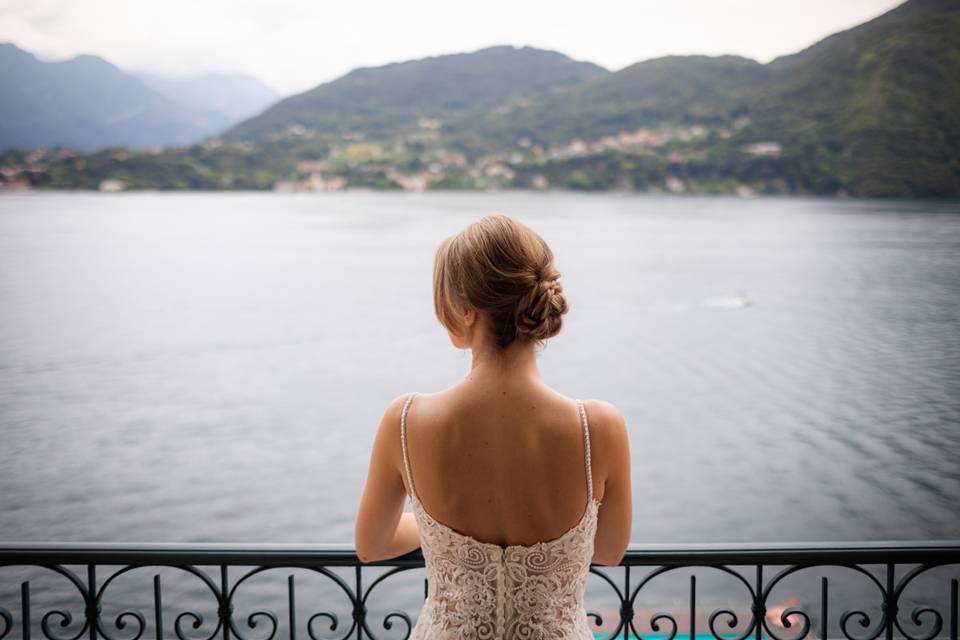 Sposa sul Lago di Como