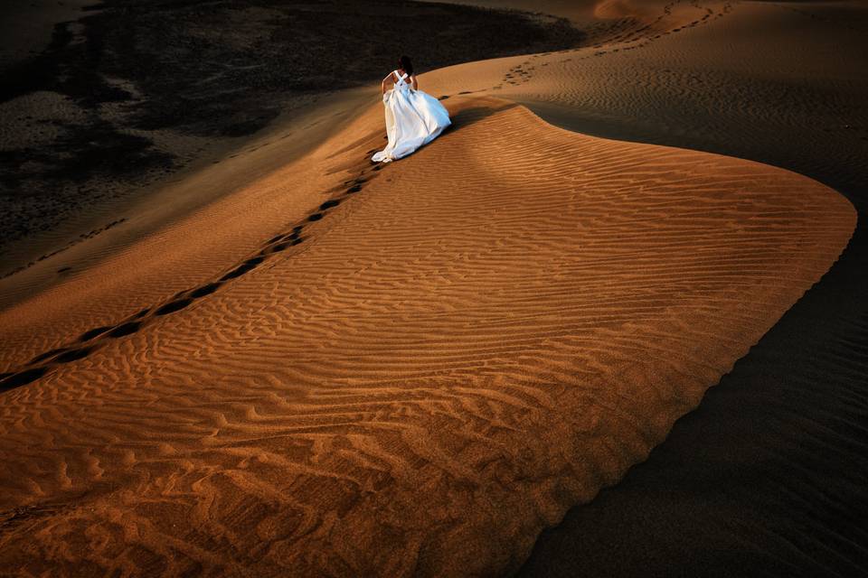 Sposa alle Canarie