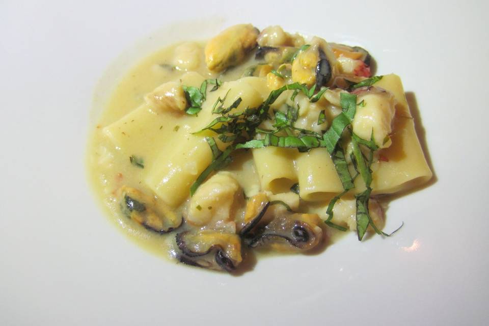 Paccheri cernia e cozze