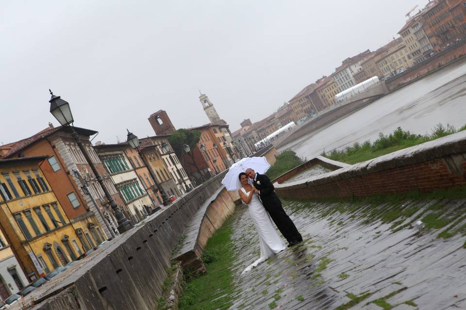 Sposi Lungarno a Pisa