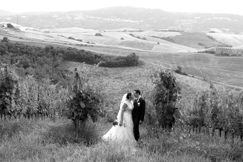 Panorama sposi Pieve de' Pitti