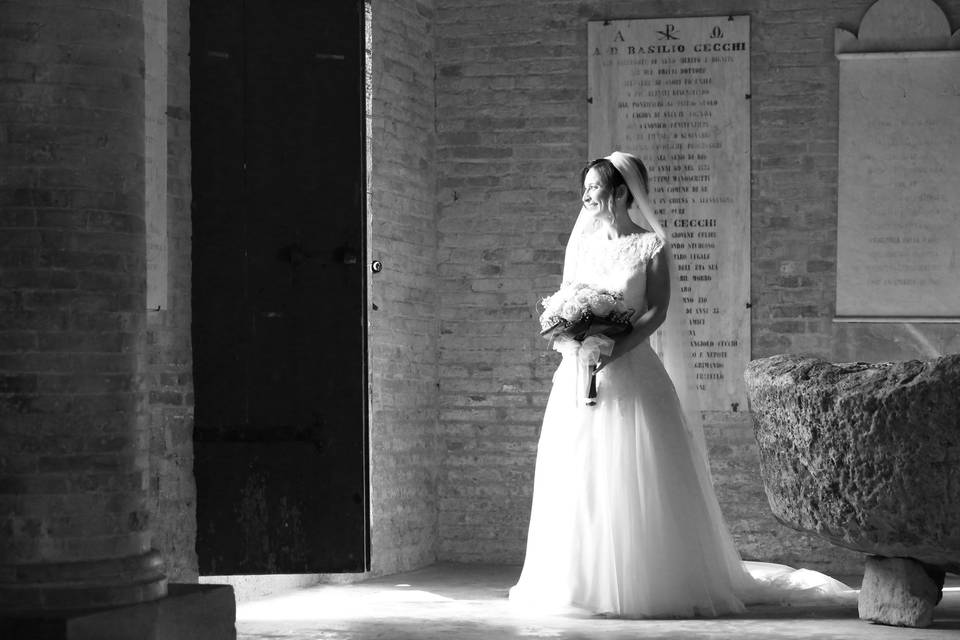 Sposa alla Pieve di Palaia