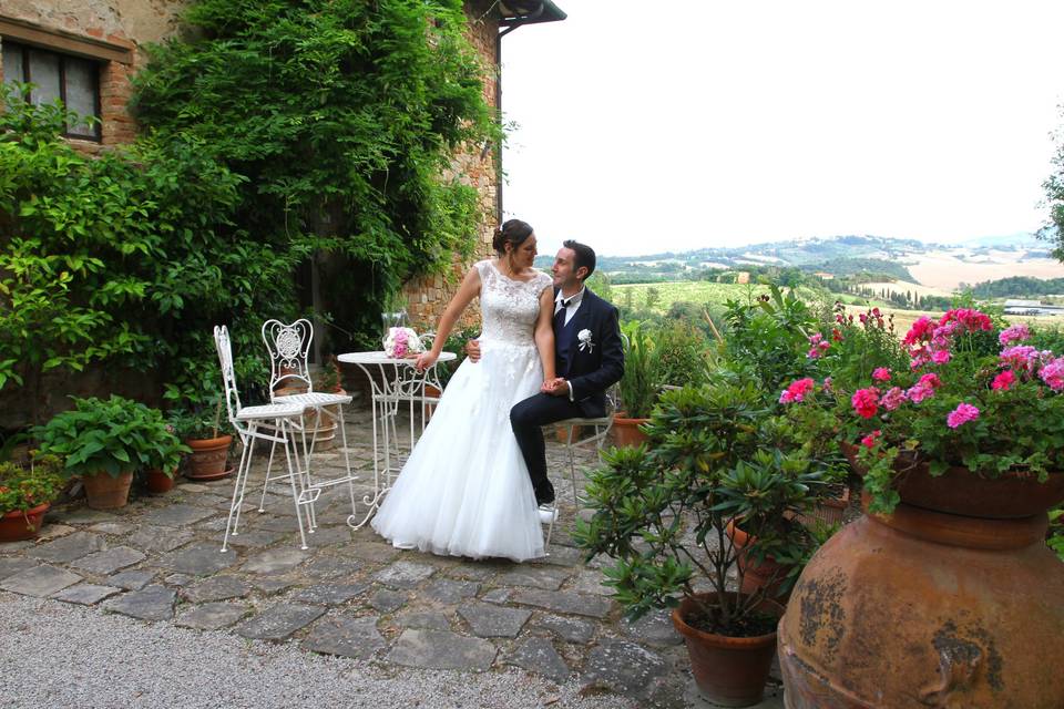 Sposa alla Pieve di Palaia