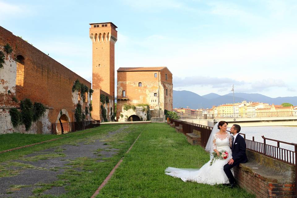 Un bacio a villa il Petriccio