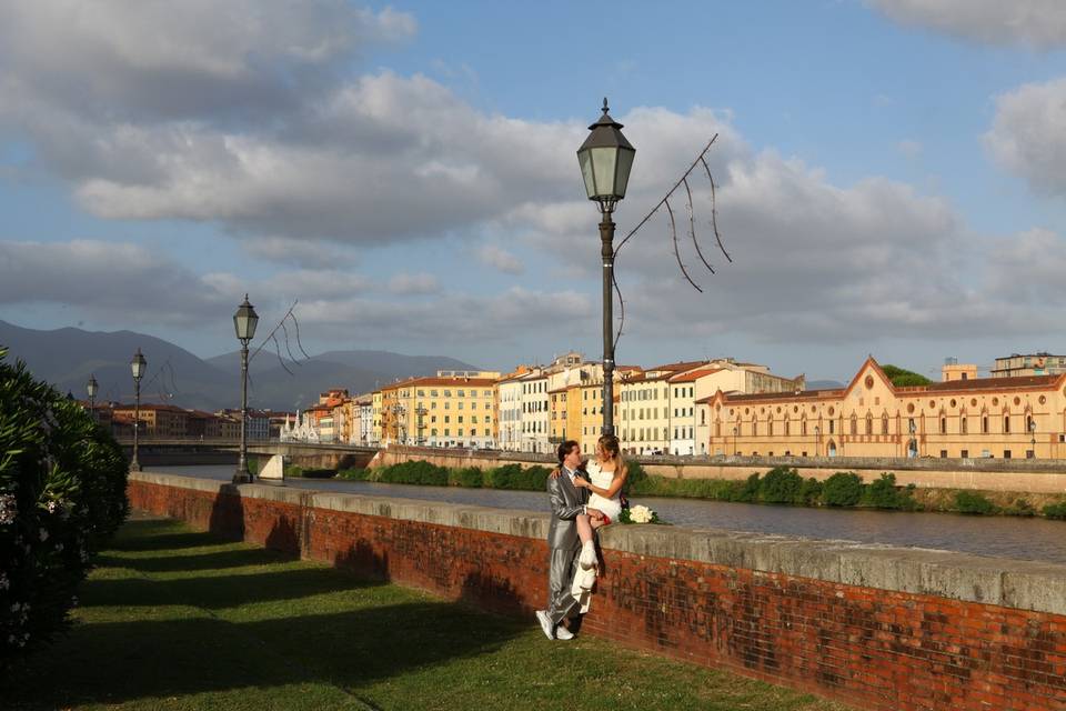 Lungarno a Pisa