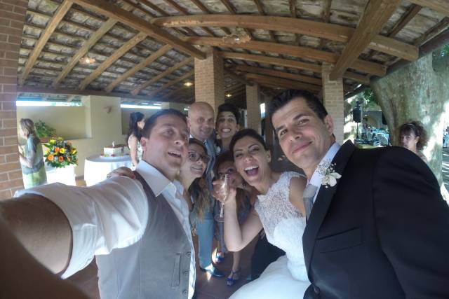 Selfie con gli sposi :)