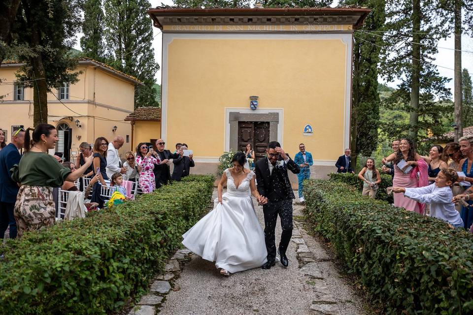 Uscita sposi