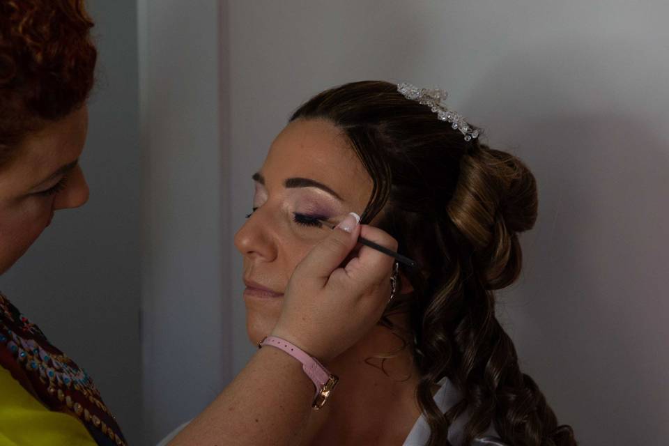 Wedding makeup