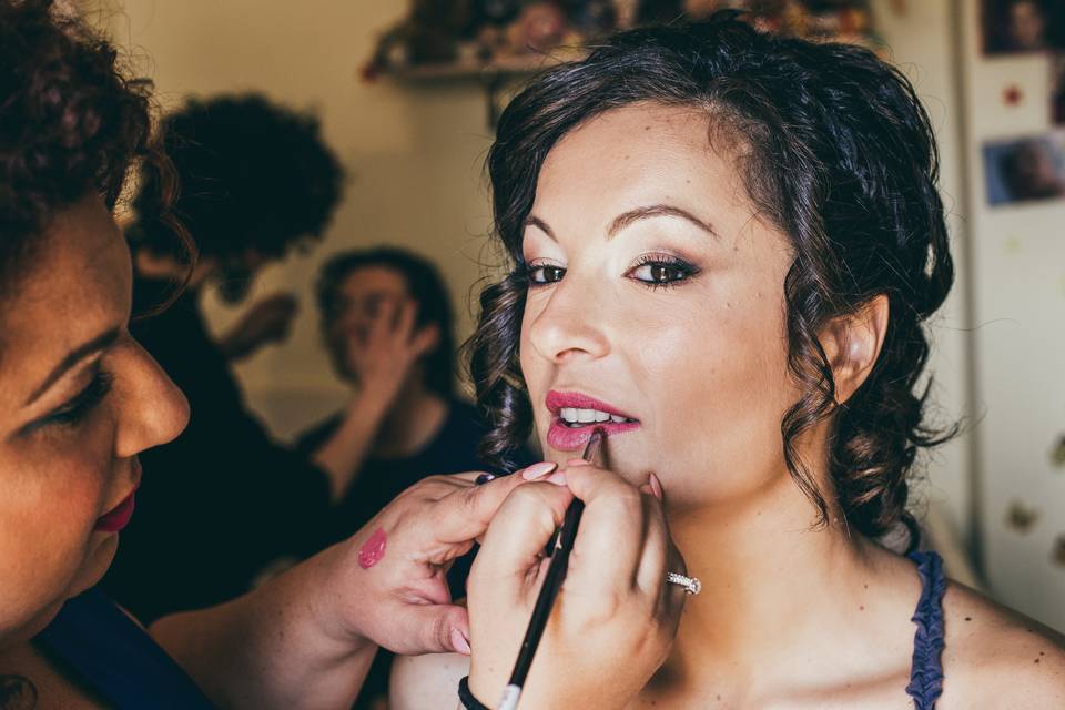 Wedding makeup