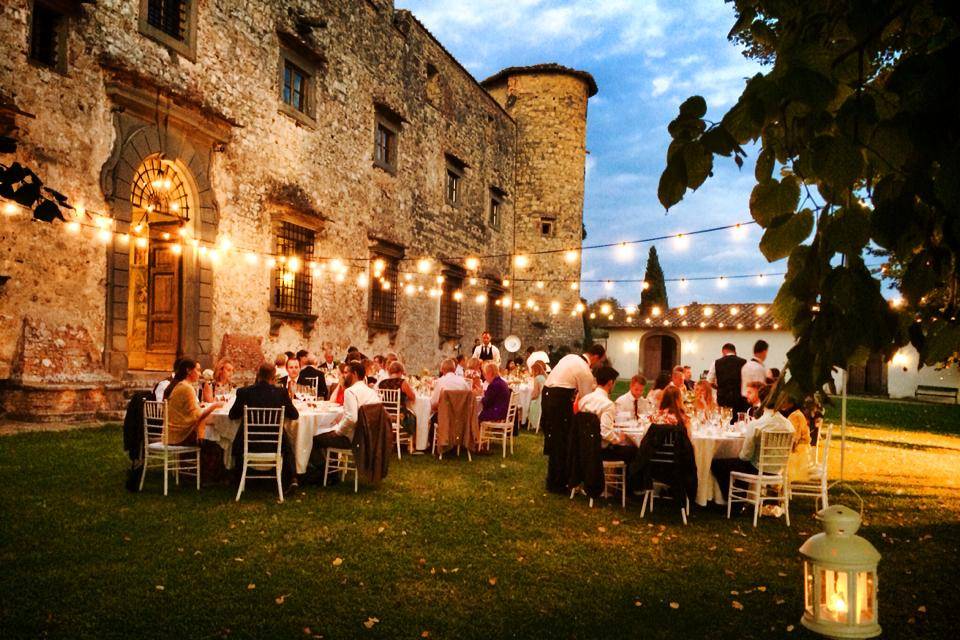 Cena in giardino