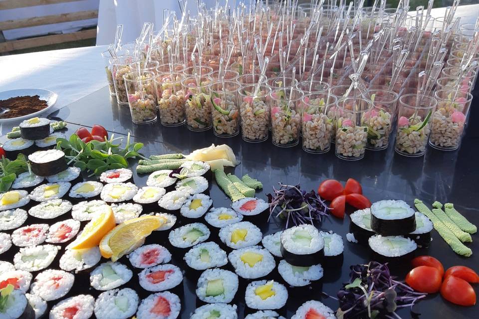 Finger buffet evento