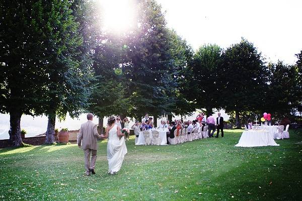 Cena in giardino