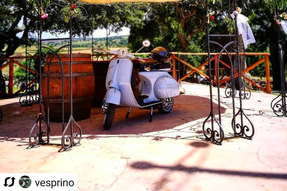 Mmatrimonio in vespa